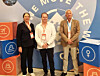 DELEGASJONEN: I Marrakech deltok Dnmf med denne delegasjonen, fra venstre: administrerende direktør Hege-Merethe Bengtsson; forbundsleder Andreas Bakken og fagsjef Odd Rune Malterud.