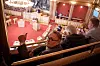 TOMMEL OPP: En spent NSOF-direktør Hans Sande fulgte voteringen fra galleriet, og kunne fornøyd konstatere at loven fikk flertall.