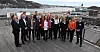 SIGNERT: Fiskeri- og havminister Marianne Sivertsen Næss (Ap) sammen med partene som i dag signerte samarbeidserklæringen om maritim likestilling.