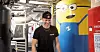 LYSER OPP: Minion har fått sitt eget hjem i maskinrommet til «Ro Master».