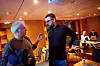 SJØFOLKA BESTEMMER: På slike konferanser får sjøfolk møte ledelsen og påvirke hva NSF skal jobbe med. Her er det matros Ilja Vasiljevs som gir innspill til forbundssekretær Gunnar Amland.