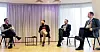 PANELDEBATT: Region Nord kjørte debatt der politisk direktør Stian Grøthe påminnet politikere om å jobbe for å styrke «nettolønnsordningen», gode anbudsregimer i fergefarten og sikre norsk lønn i Norge, også på havet.