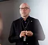 DEN VALGTE LEDELSEN: NSF-leder Kurt Inge Angell, nestleder Jahn Cato Bakken og forbundsskretær Gunnar Amland prioriterte alle å være med på flest mulig konferansedager for å lære av utfordringene til de seilende.