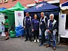 Arendalsuka: Her er de på stand under Arendalsuka: Ulf Brekke, administrerende diretør Hege-Merethe Bengtsson, Håkon Eidset assisterende direktør, og Svein Roger Mandal, tidligere områdeasvarlig.