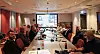 FoRUM: Maritimt samarbeidsforum møttes i Maritimt Hus, med en del deltakere som var med digitalt.