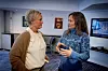 NYE VENNER: Laila Brandtzæg-Sand og Monica Frog møttes på konferansen. - Venninnen min heter også Laila Sand, så nå har jeg to venninner som heter Laila Sand, sier en fornøyd Frog.