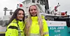 FRAMTID: Olsen og Halvorsen trives med sjølivet og planlegger å bli værende.