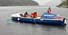 De forbereder seg til både fint vør, regn og ruskevær de neste seks til åtte ukene. Bildet er tatt i vår fra forberedelsene til turen.